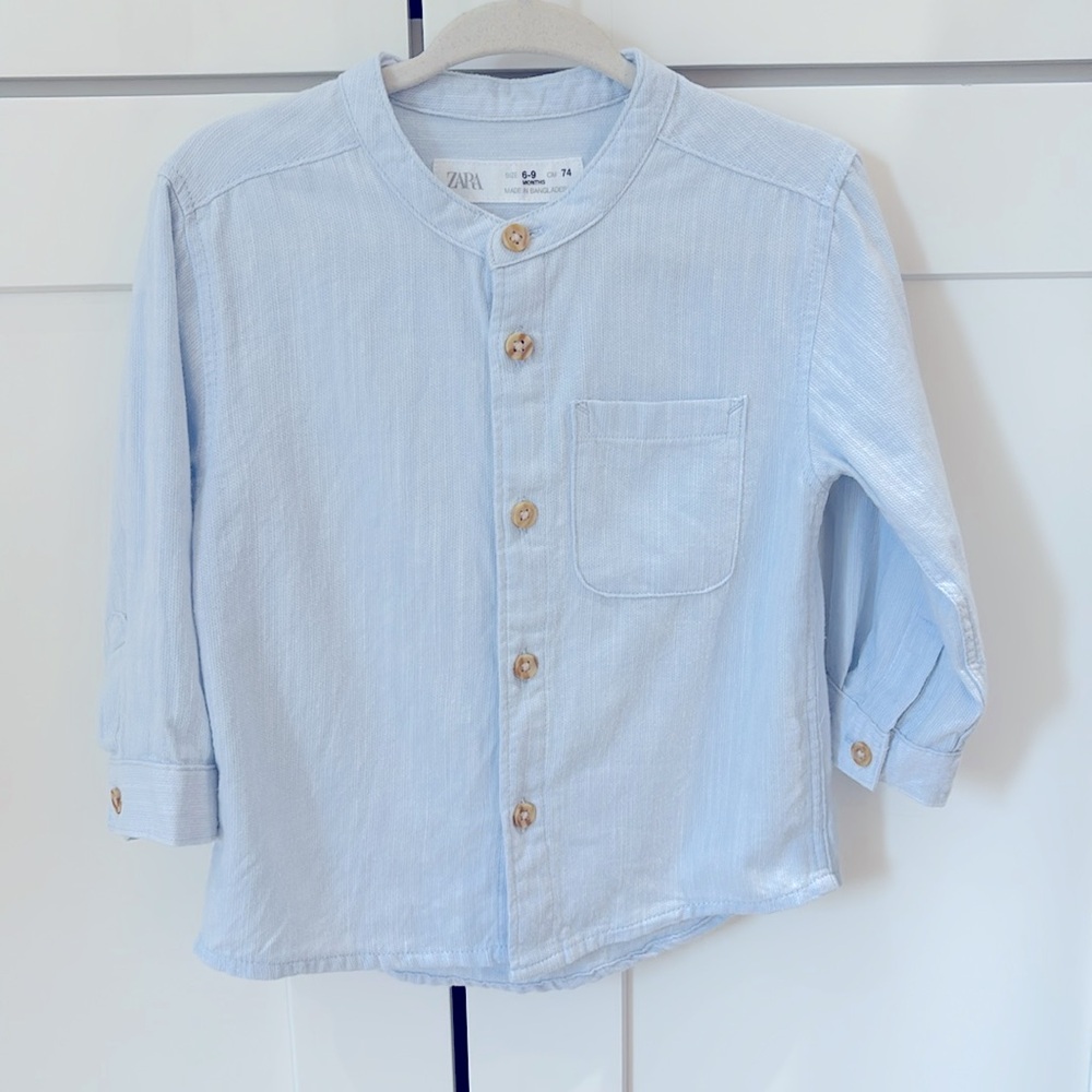 Zara baby long sleeve button down